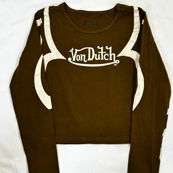 Von Dutch Baby Tee - Olive - Picture 1 of 4